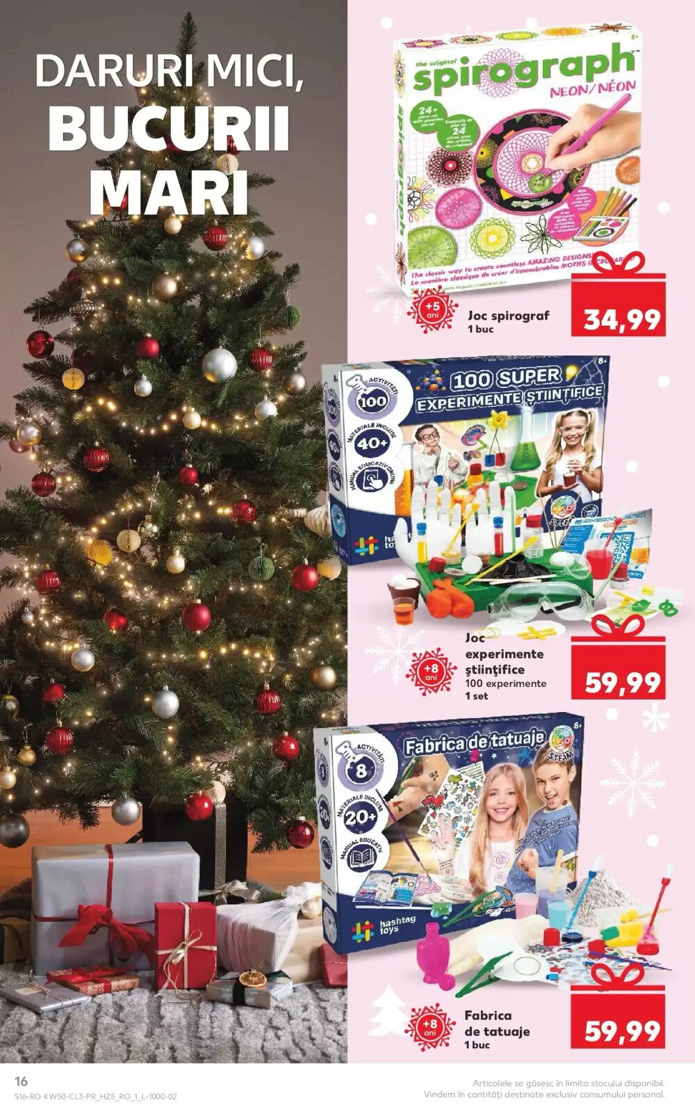 Catalogul cu oferte Kaufland valabil de la 07.12.2025 - Pagina 16.