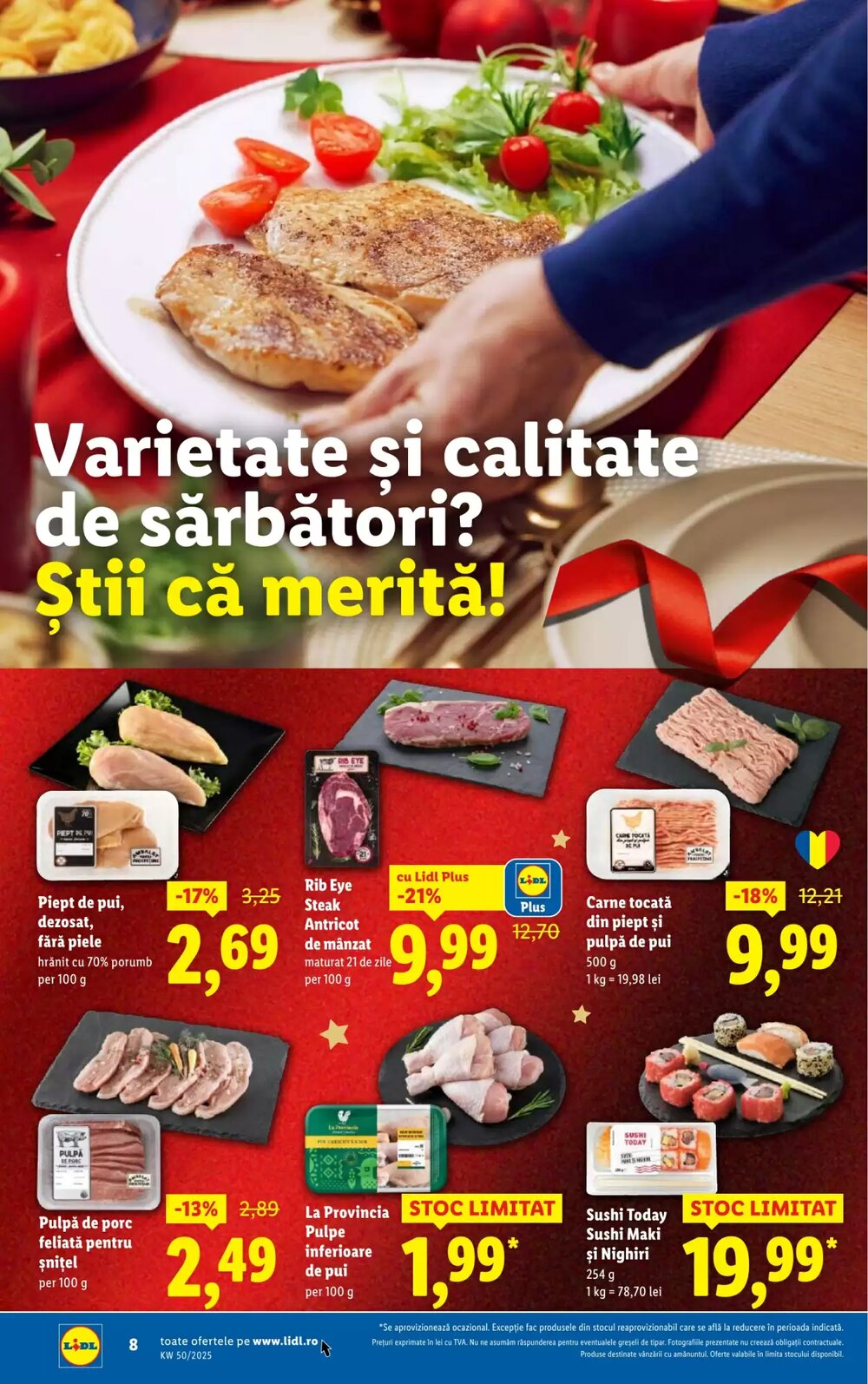 Catalogul cu oferte Lidl valabil de la 08.12.2025 - Pagina 8.