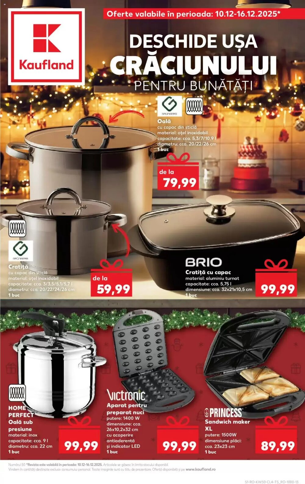 Catalogul cu oferte Kaufland valabil de la 10.12.2025 - Pagina 1.