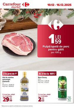 Catalogul cu oferte Carrefour Market valabil de la 10.12.2025