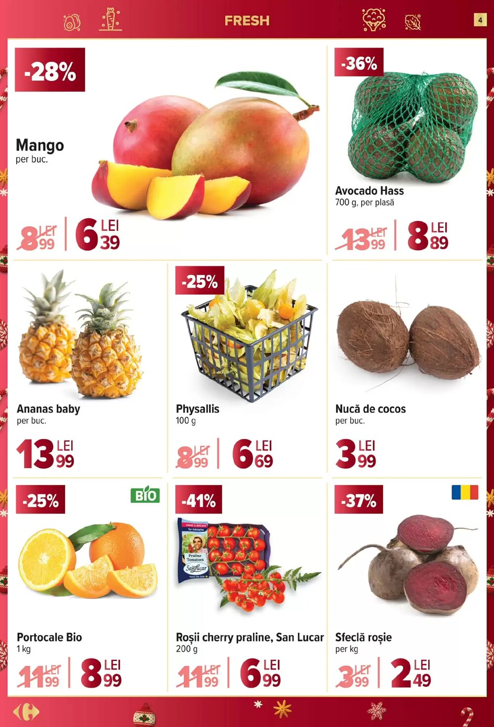 Catalogul cu oferte Carrefour valabil de la 10.12.2025 - Pagina 4.