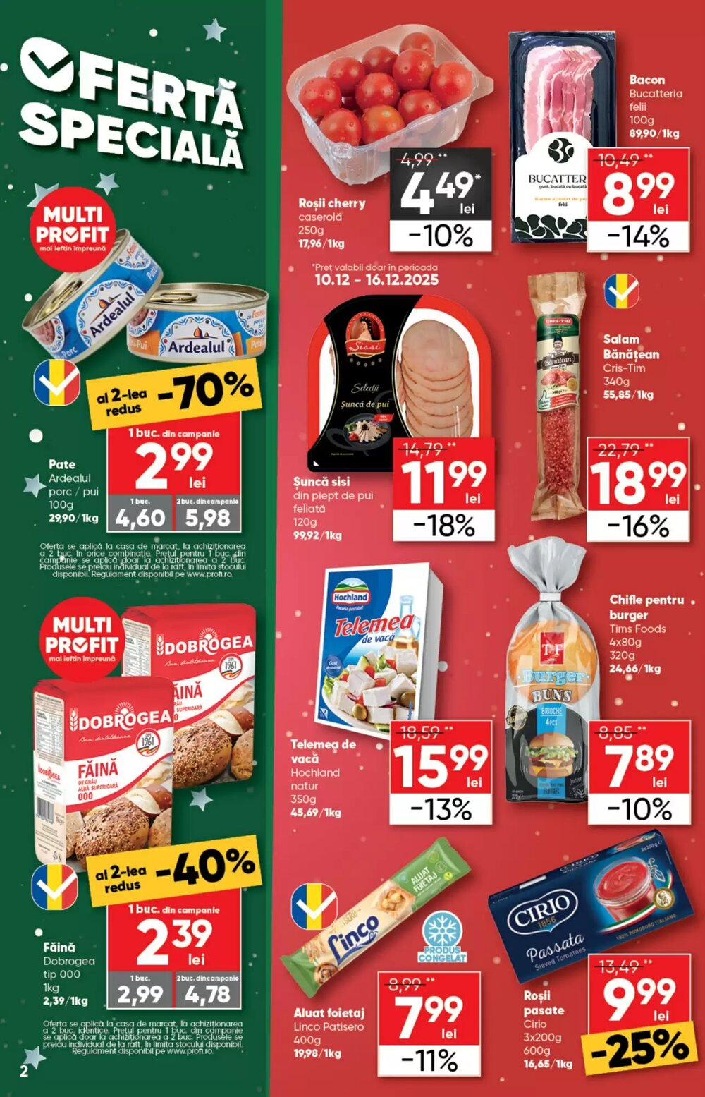 Catalogul cu oferte PROFI valabil de la 10.12.2025 - Pagina 2.