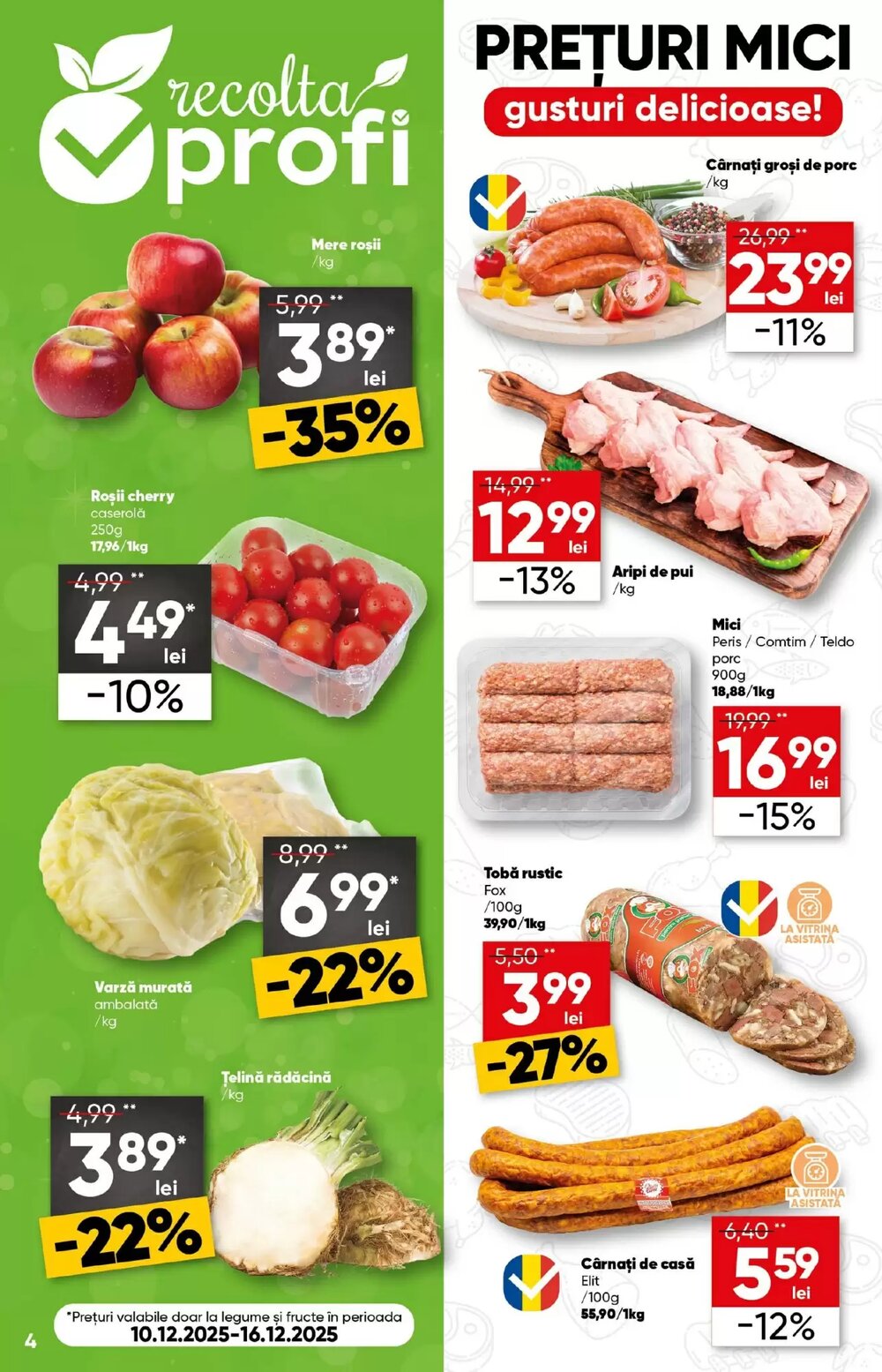 Catalogul cu oferte PROFI valabil de la 10.12.2025 - Pagina 4.