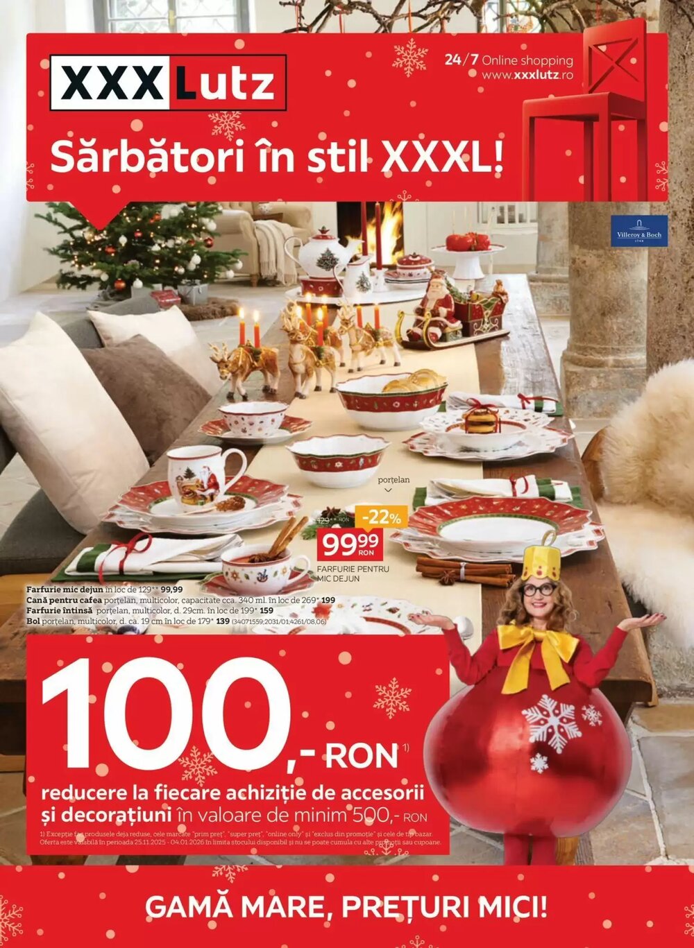 Catalogul cu oferte XXXLutz valabil de la 10.12.2025 - Pagina 1.