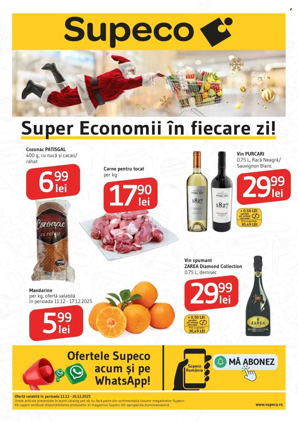 Catalogul cu oferte Supeco valabil de la 11.12.2025 - Pagina 1.