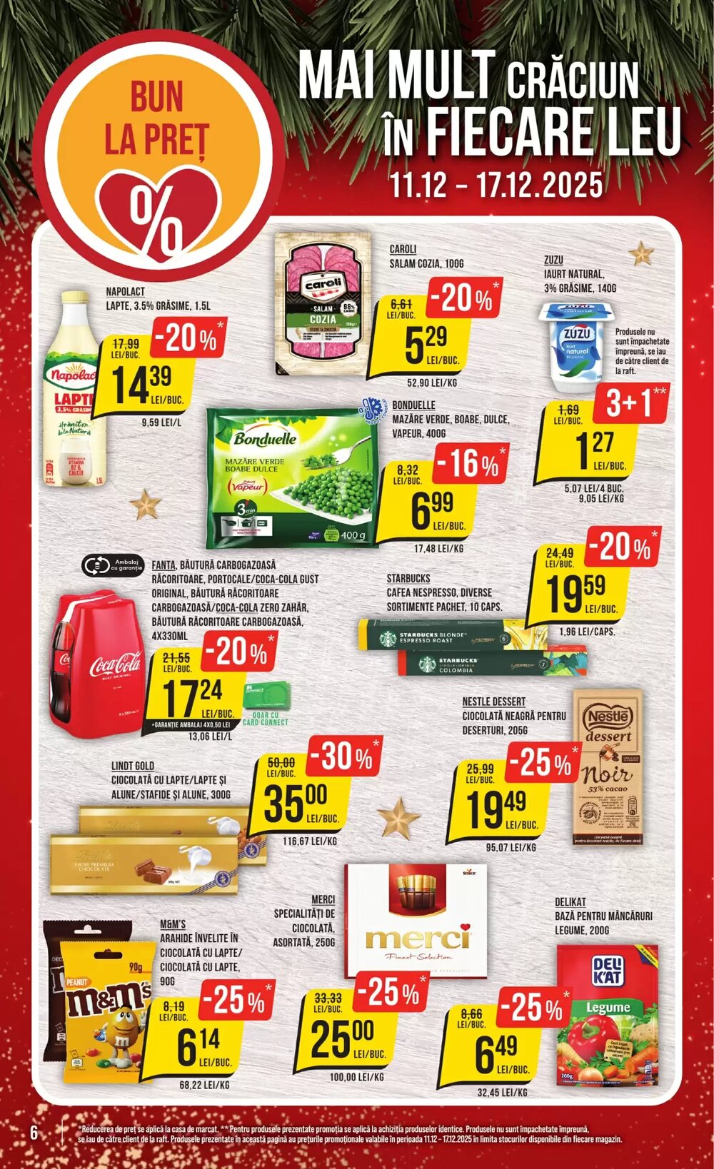 Catalogul cu oferte Mega Image valabil de la 11.12.2025 - Pagina 6.