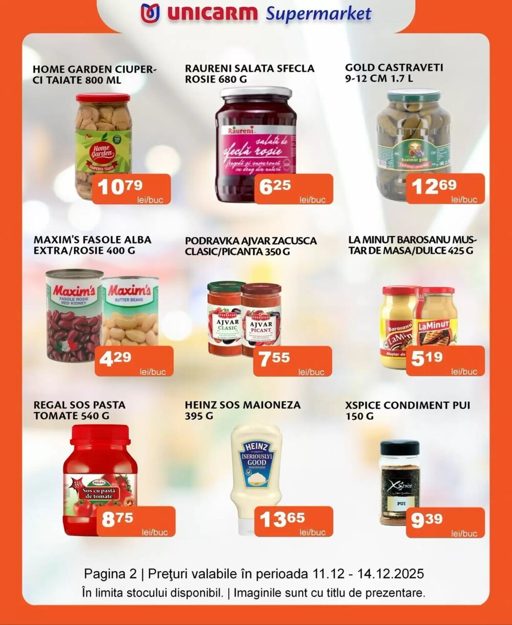 Catalogul cu oferte Unicarm valabil de la 11.12.2025 - Pagina 2.