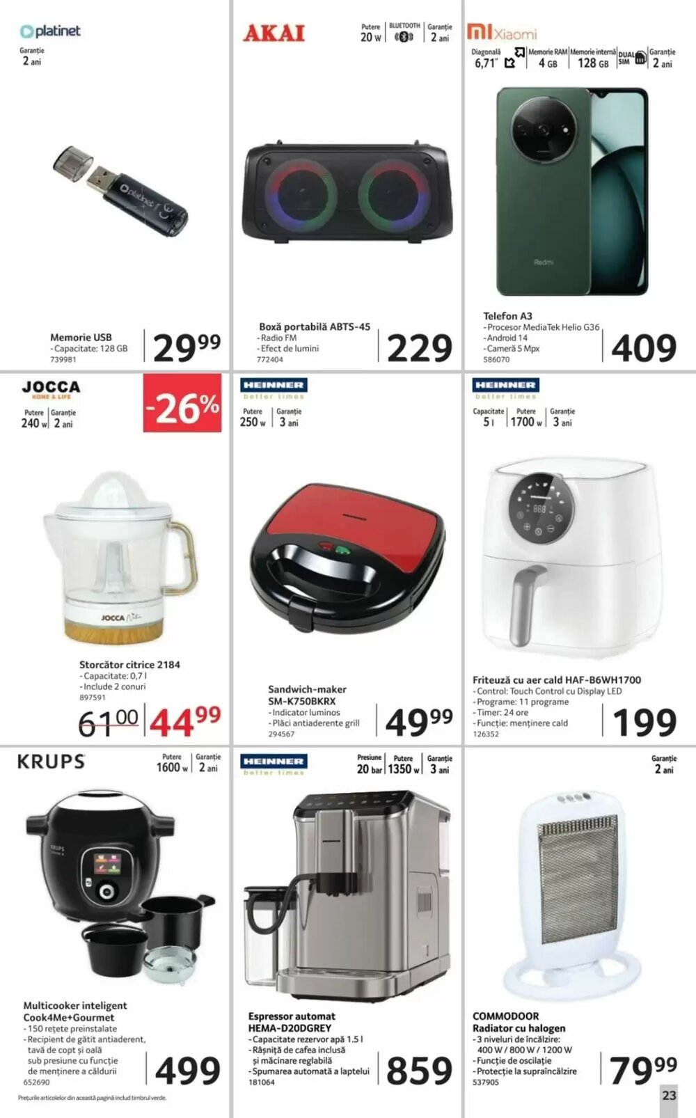 Catalogul cu oferte Selgros valabil de la 12.12.2025 - Pagina 23.