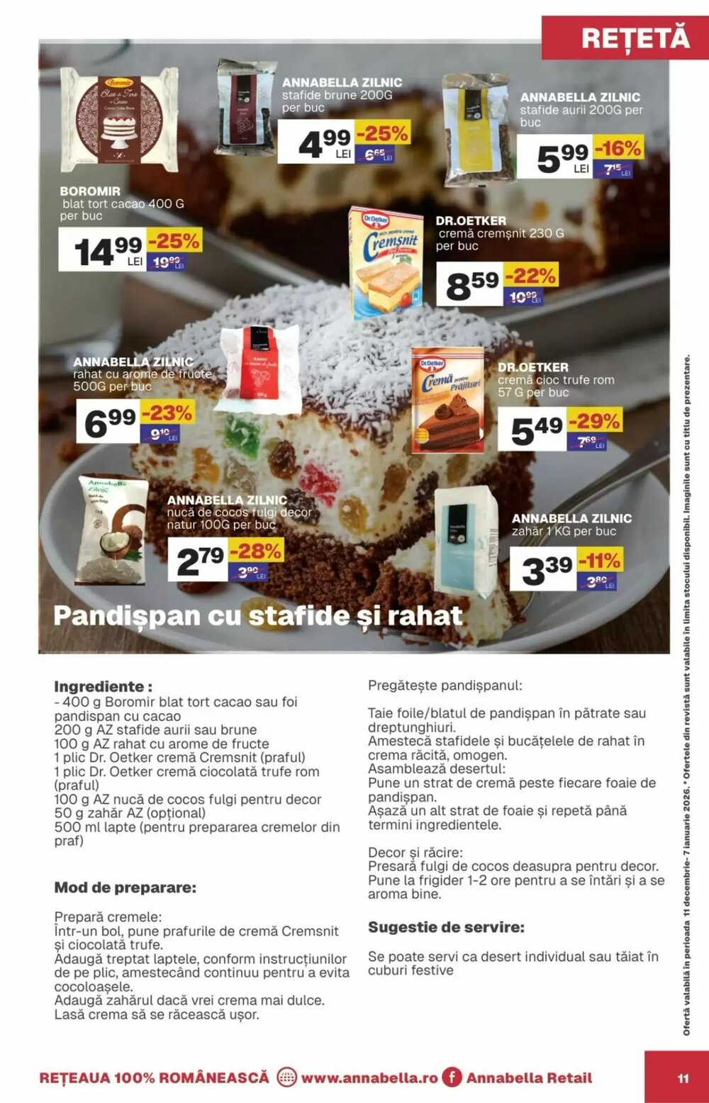 Catalogul cu oferte Annabella valabil de la 12.12.2025 - Pagina 11.