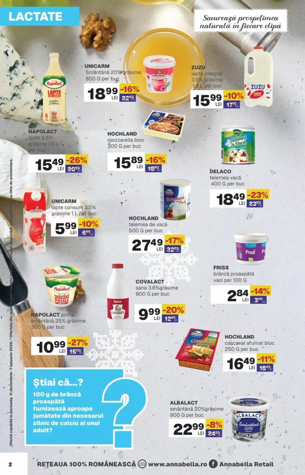 Catalogul cu oferte Annabella valabil de la 12.12.2025 - Pagina 2.