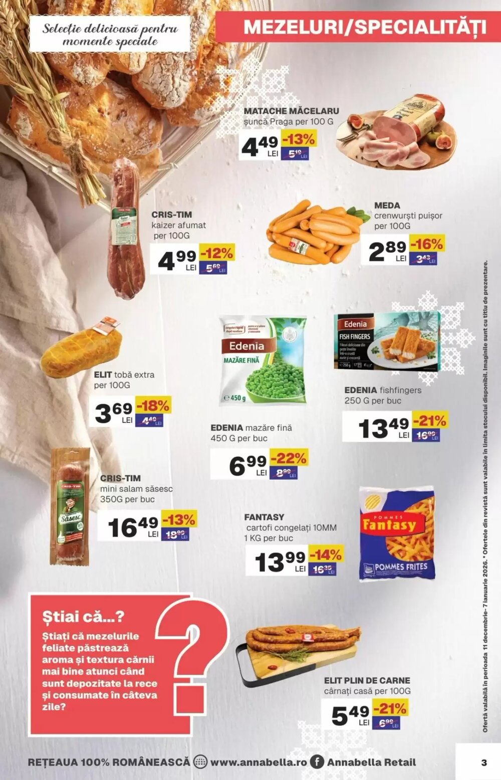 Catalogul cu oferte Annabella valabil de la 12.12.2025 - Pagina 3.