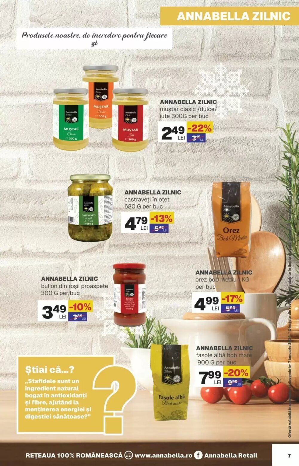 Catalogul cu oferte Annabella valabil de la 12.12.2025 - Pagina 7.