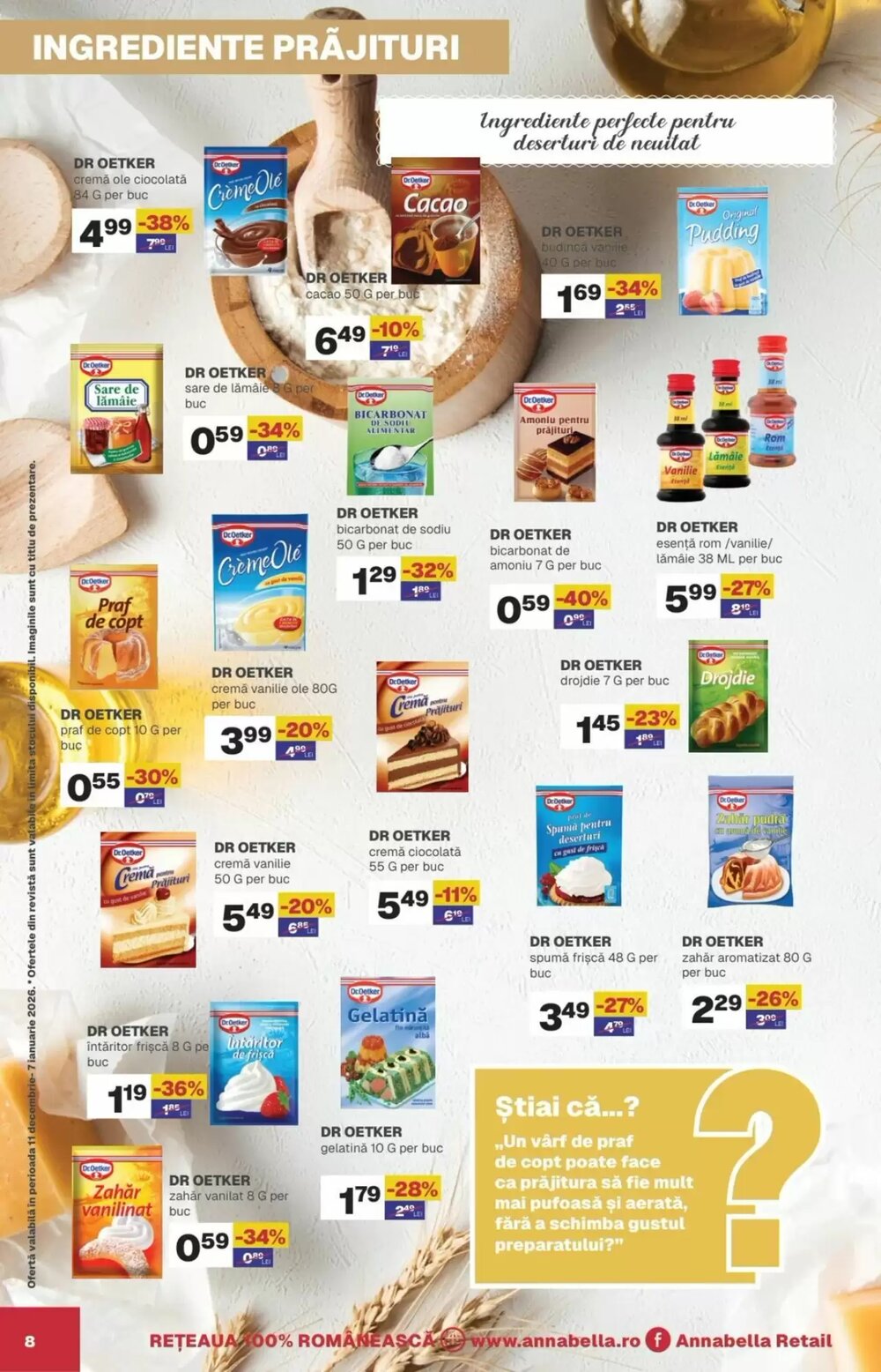 Catalogul cu oferte Annabella valabil de la 12.12.2025 - Pagina 8.