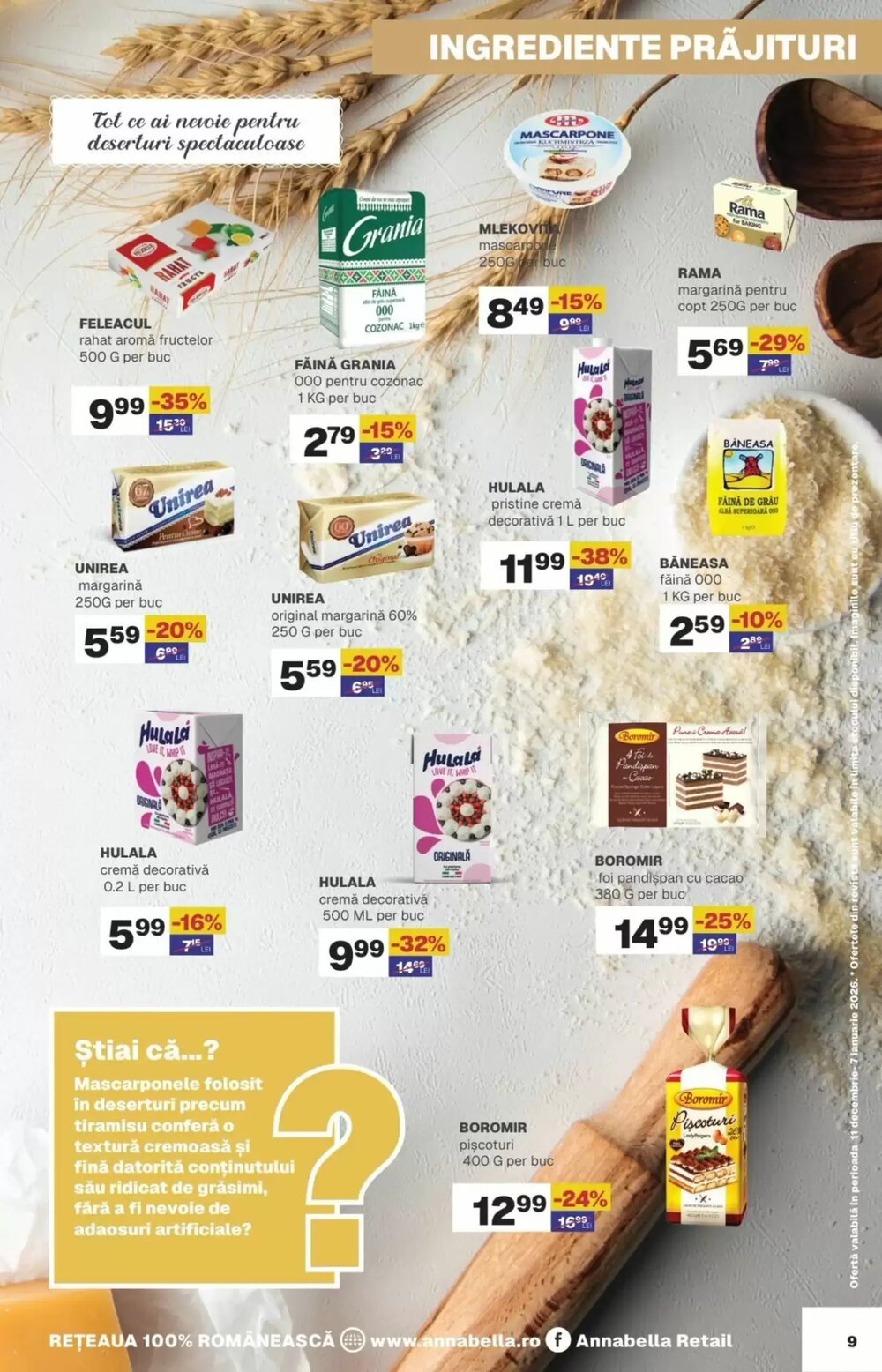 Catalogul cu oferte Annabella valabil de la 12.12.2025 - Pagina 9.