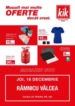 Catalogul cu oferte Kik valabil de la 14.12.2025
