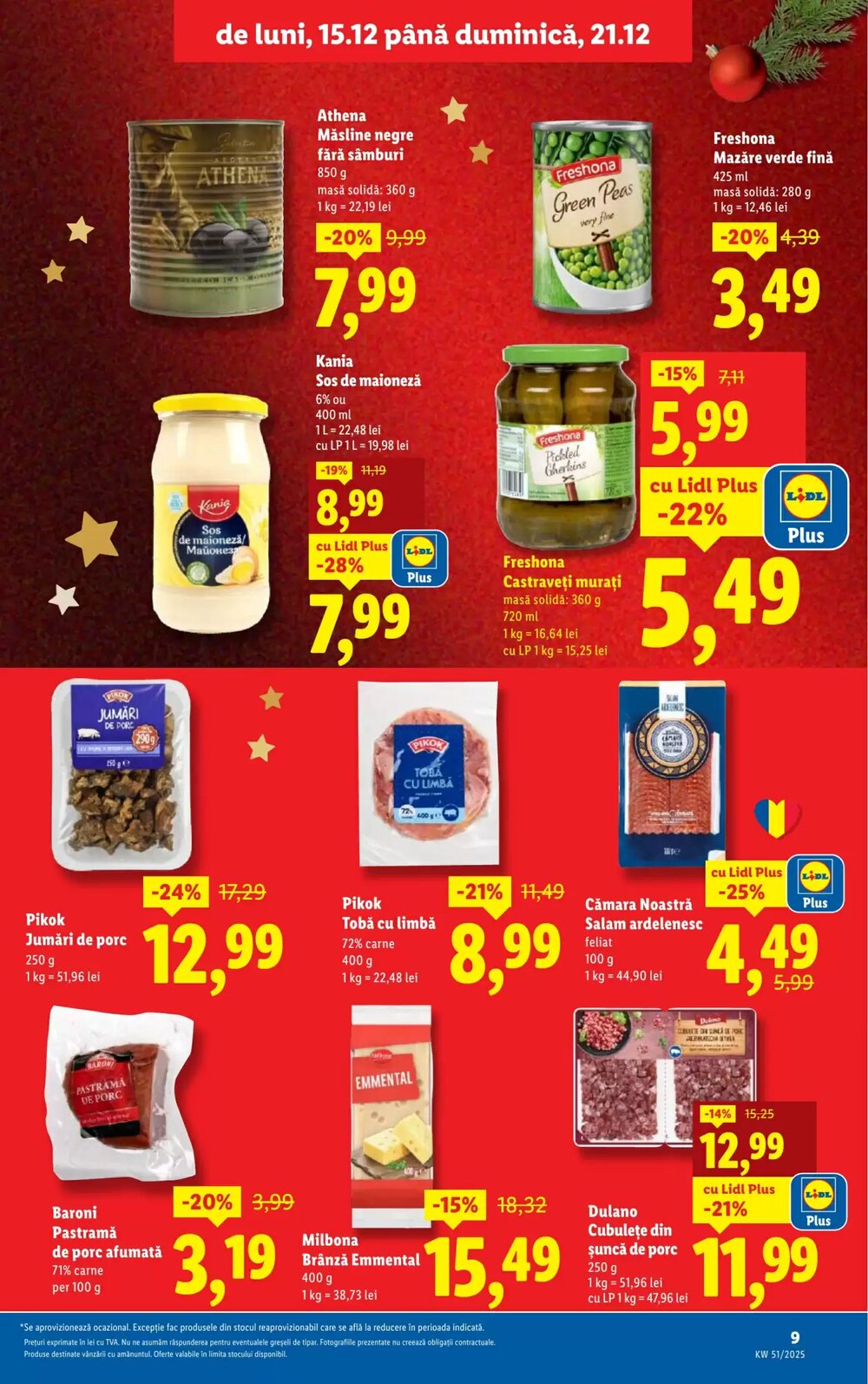 Catalogul cu oferte Lidl valabil de la 15.12.2025 - Pagina 9.