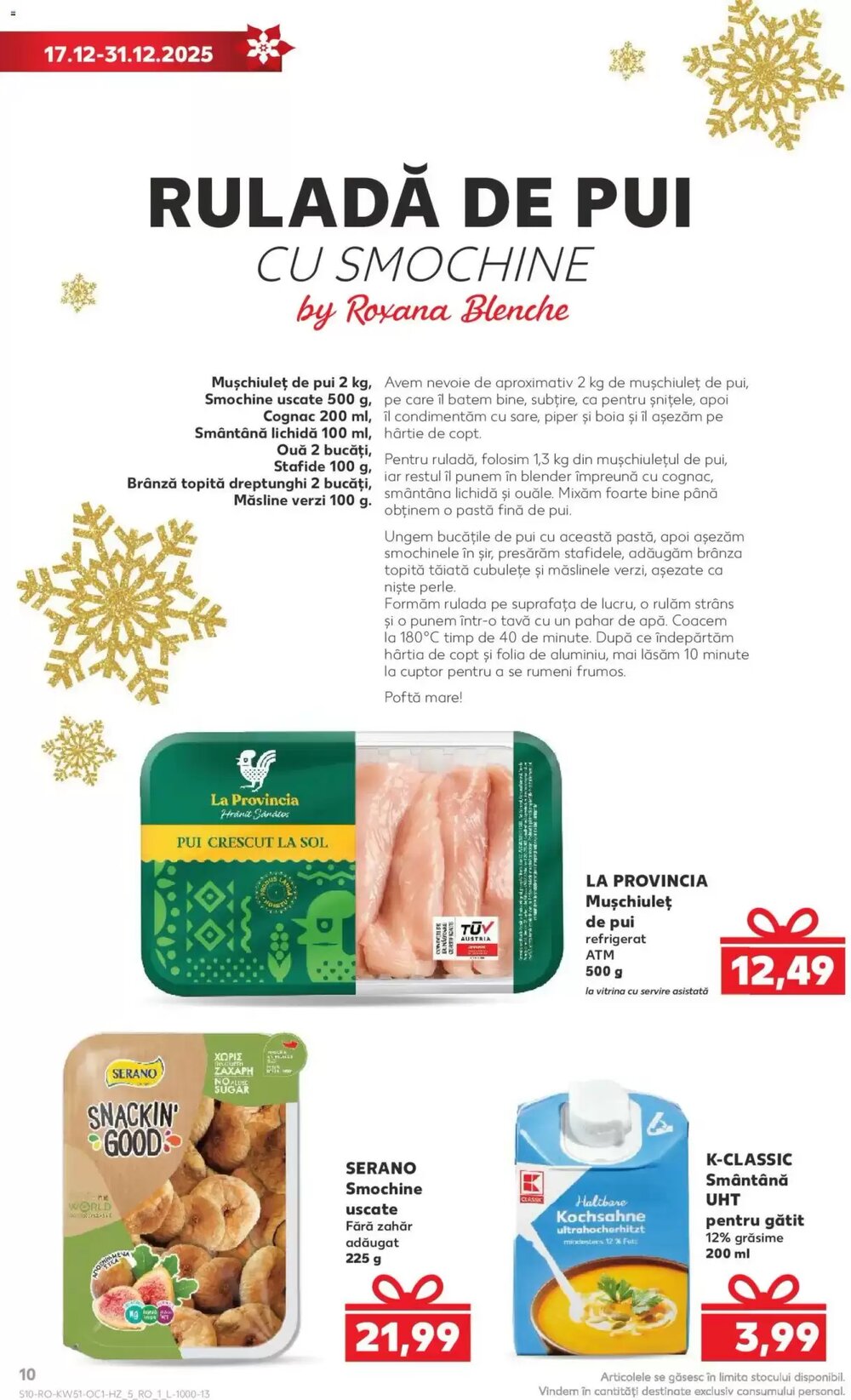 Catalogul cu oferte Kaufland valabil de la 16.12.2025 - Pagina 10.