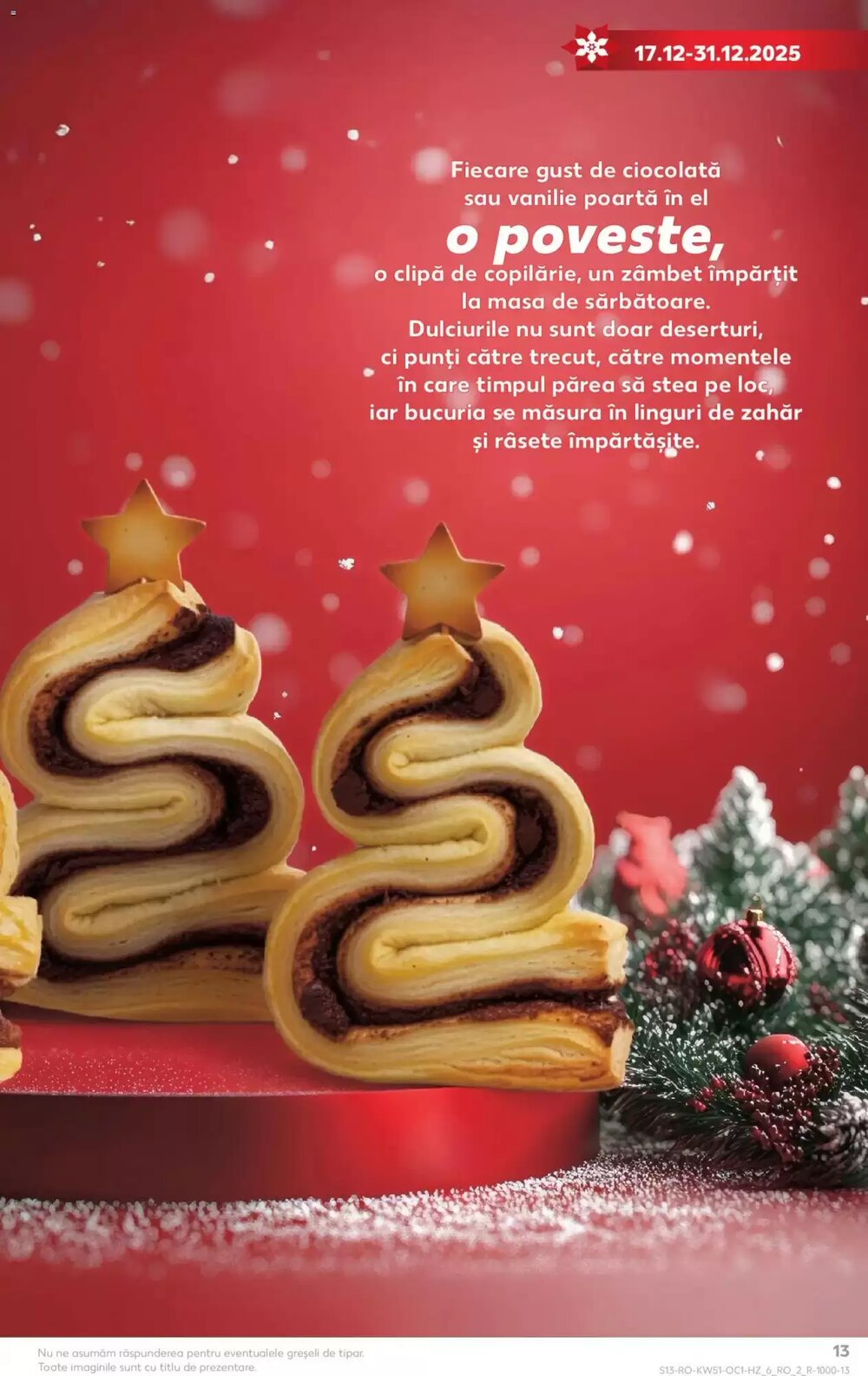 Catalogul cu oferte Kaufland valabil de la 16.12.2025 - Pagina 13.