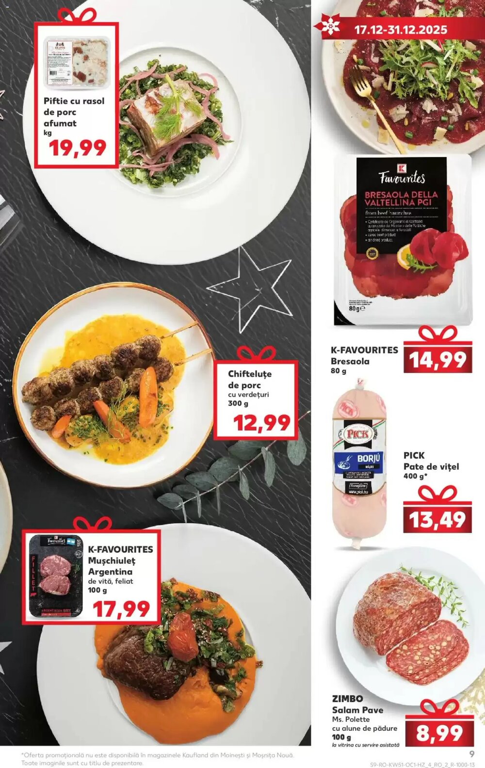 Catalogul cu oferte Kaufland valabil de la 16.12.2025 - Pagina 9.
