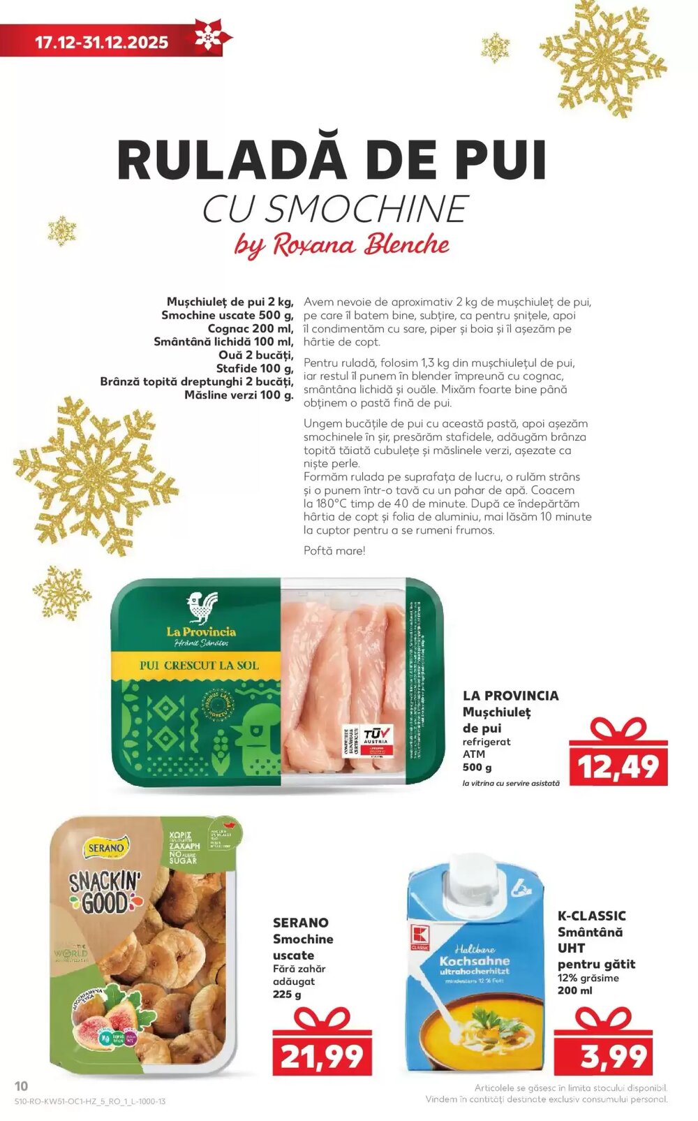 Catalogul cu oferte Kaufland valabil de la 16.12.2025 - Pagina 10.
