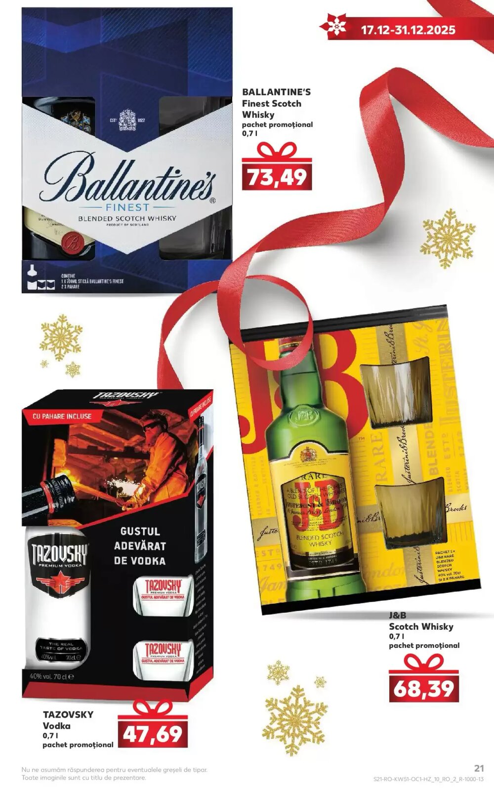 Catalogul cu oferte Kaufland valabil de la 16.12.2025 - Pagina 21.