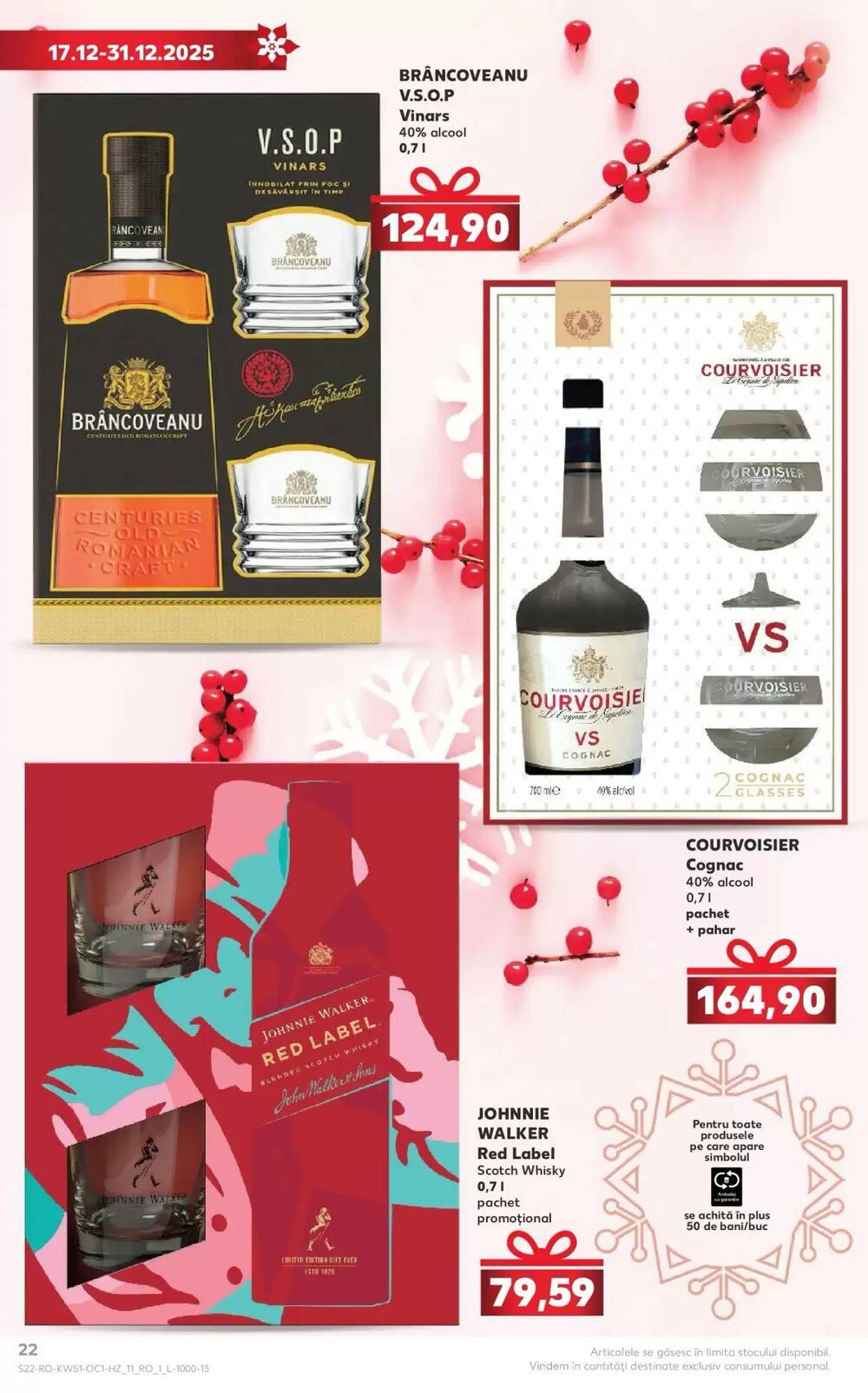 Catalogul cu oferte Kaufland valabil de la 16.12.2025 - Pagina 22.