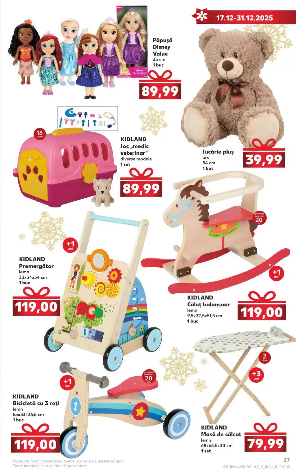 Catalogul cu oferte Kaufland valabil de la 16.12.2025 - Pagina 27.