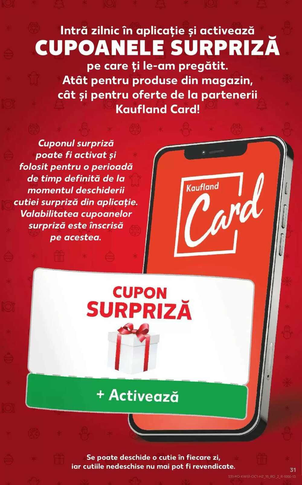 Catalogul cu oferte Kaufland valabil de la 16.12.2025 - Pagina 31.
