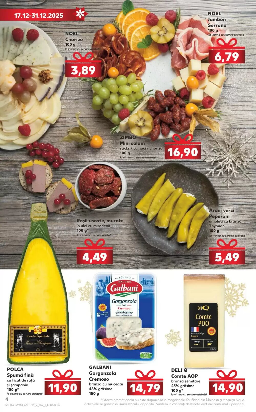 Catalogul cu oferte Kaufland valabil de la 16.12.2025 - Pagina 4.