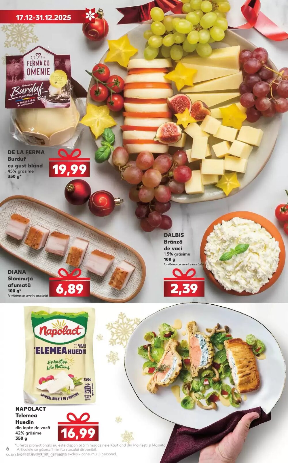 Catalogul cu oferte Kaufland valabil de la 16.12.2025 - Pagina 6.