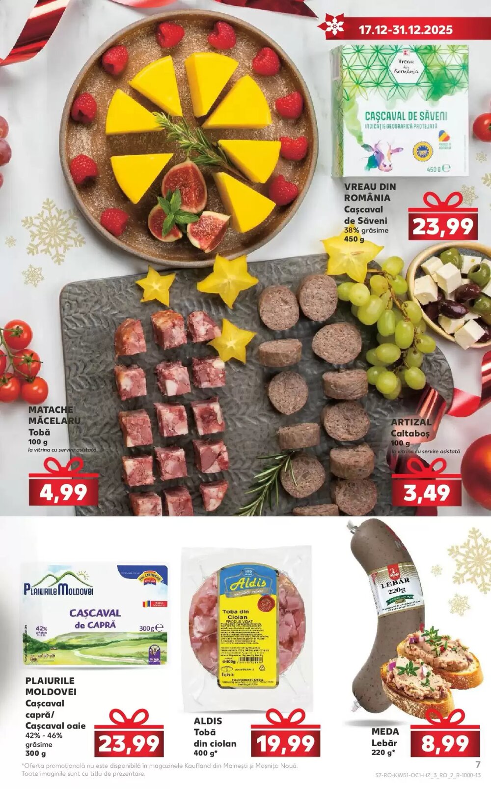 Catalogul cu oferte Kaufland valabil de la 16.12.2025 - Pagina 7.