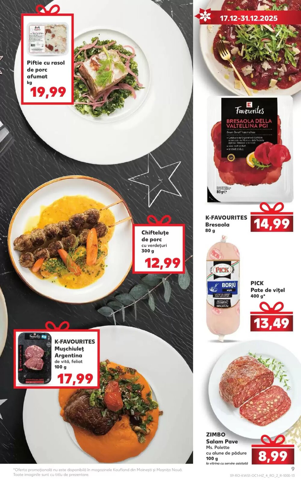 Catalogul cu oferte Kaufland valabil de la 16.12.2025 - Pagina 9.