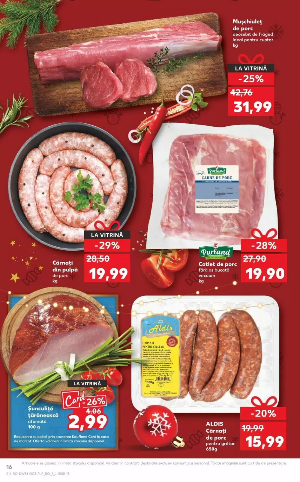 Catalogul cu oferte Kaufland valabil de la 17.12.2025 - Pagina 16.