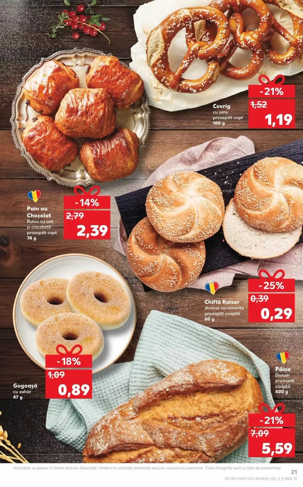 Catalogul cu oferte Kaufland valabil de la 17.12.2025 - Pagina 21.
