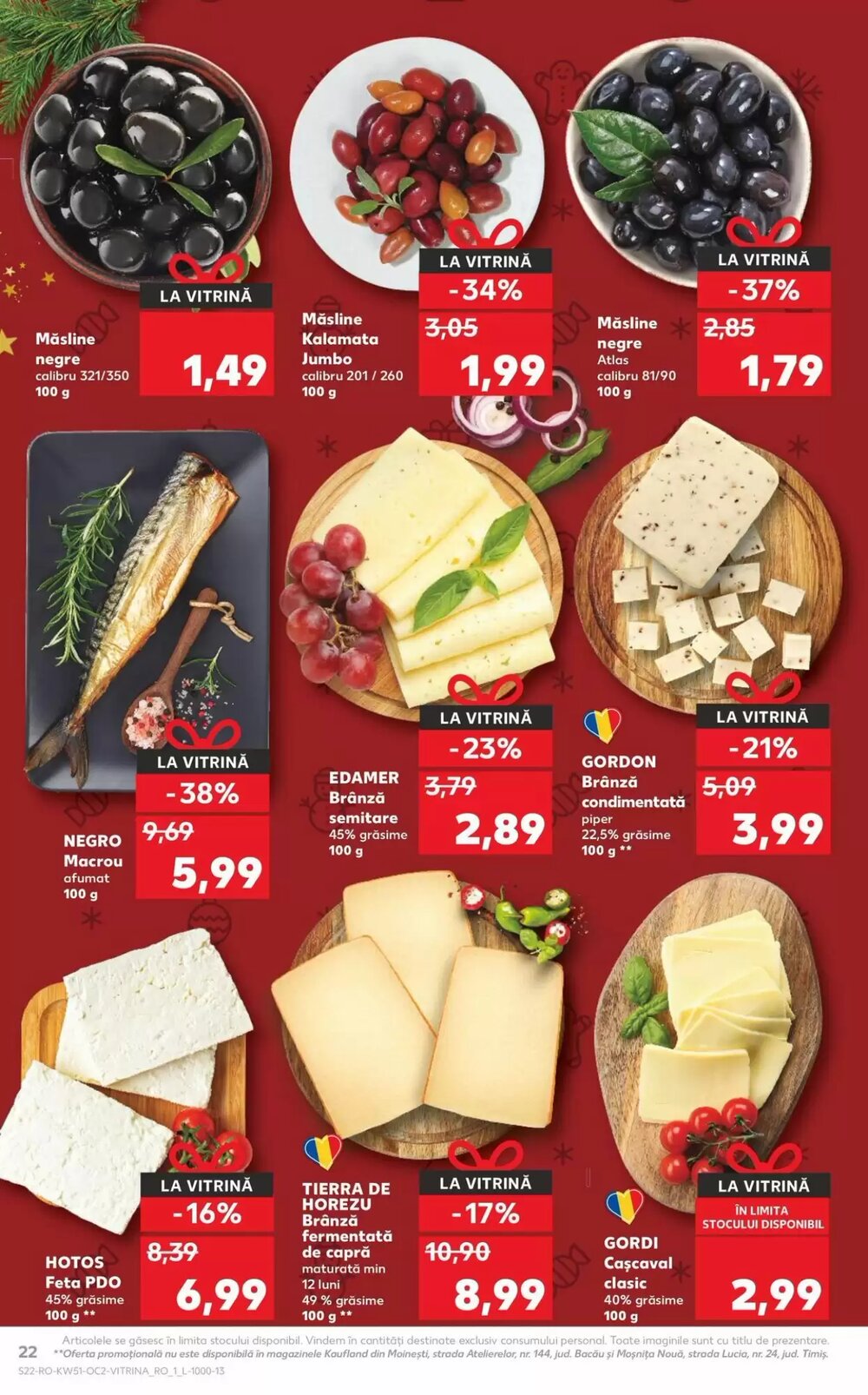 Catalogul cu oferte Kaufland valabil de la 17.12.2025 - Pagina 22.