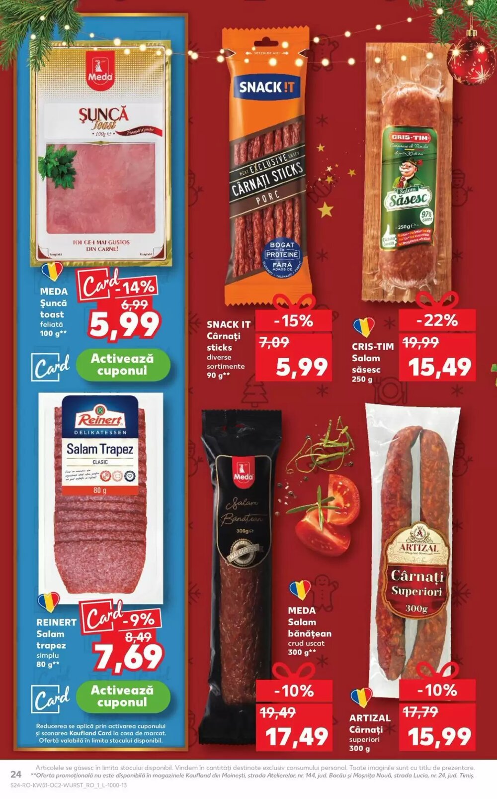 Catalogul cu oferte Kaufland valabil de la 17.12.2025 - Pagina 24.