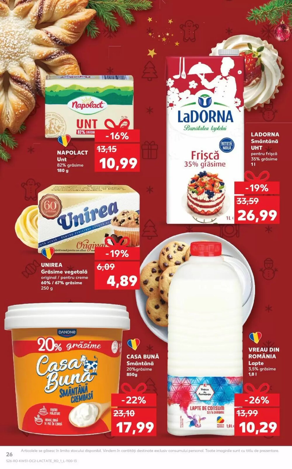 Catalogul cu oferte Kaufland valabil de la 17.12.2025 - Pagina 26.