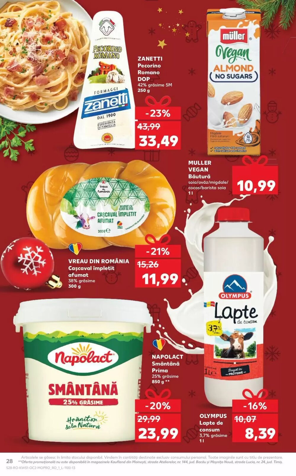 Catalogul cu oferte Kaufland valabil de la 17.12.2025 - Pagina 28.