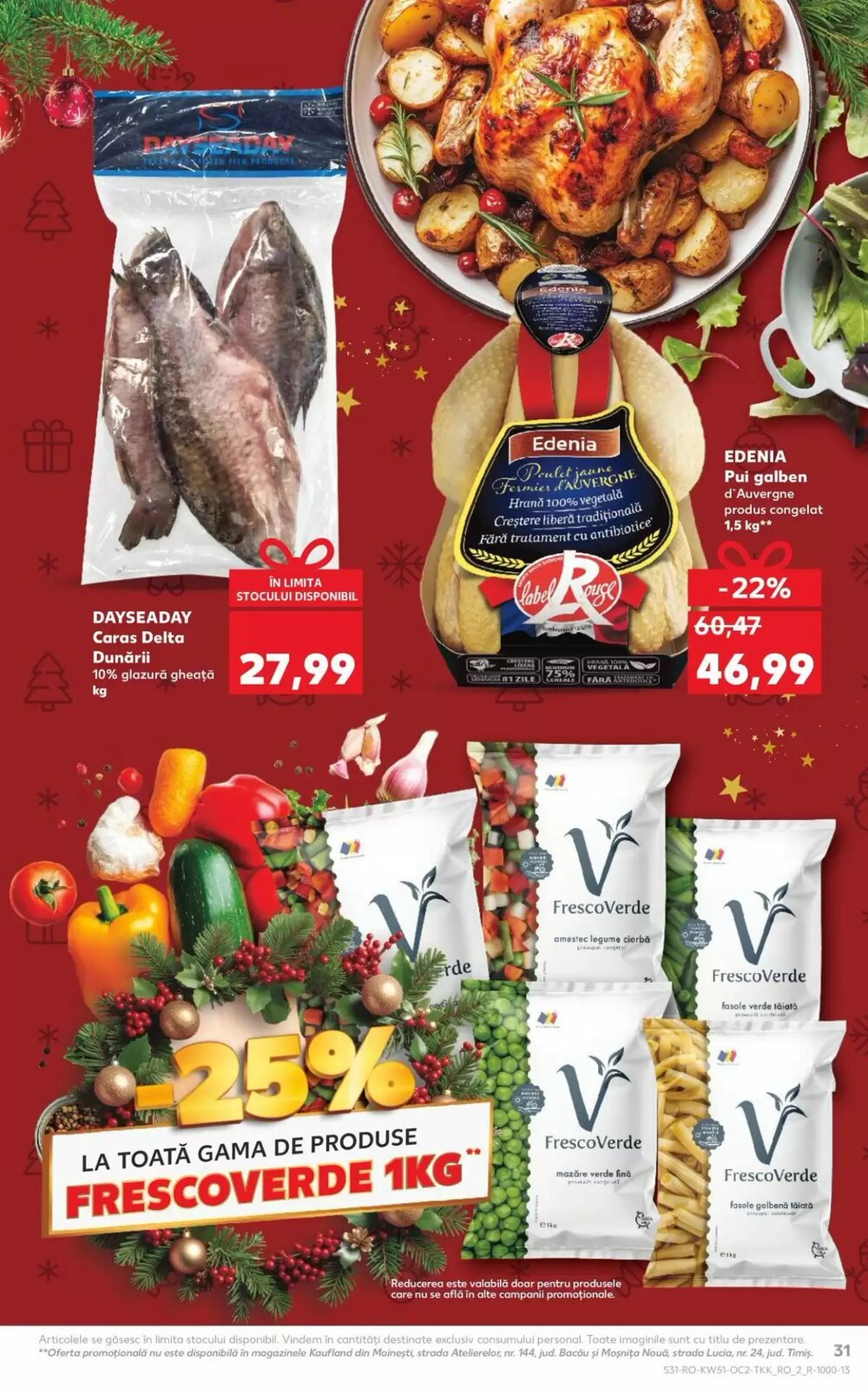 Catalogul cu oferte Kaufland valabil de la 17.12.2025 - Pagina 31.