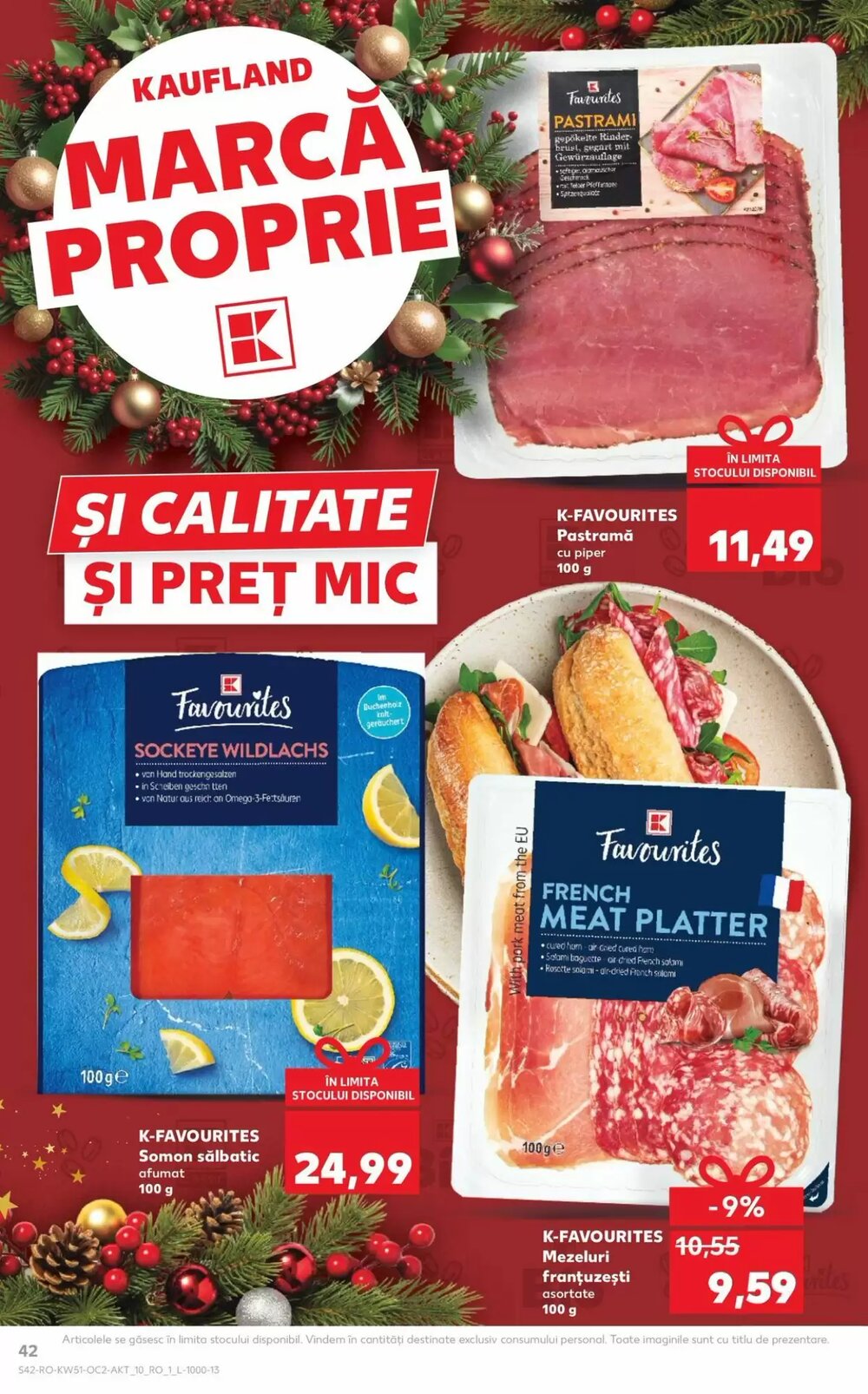 Catalogul cu oferte Kaufland valabil de la 17.12.2025 - Pagina 42.