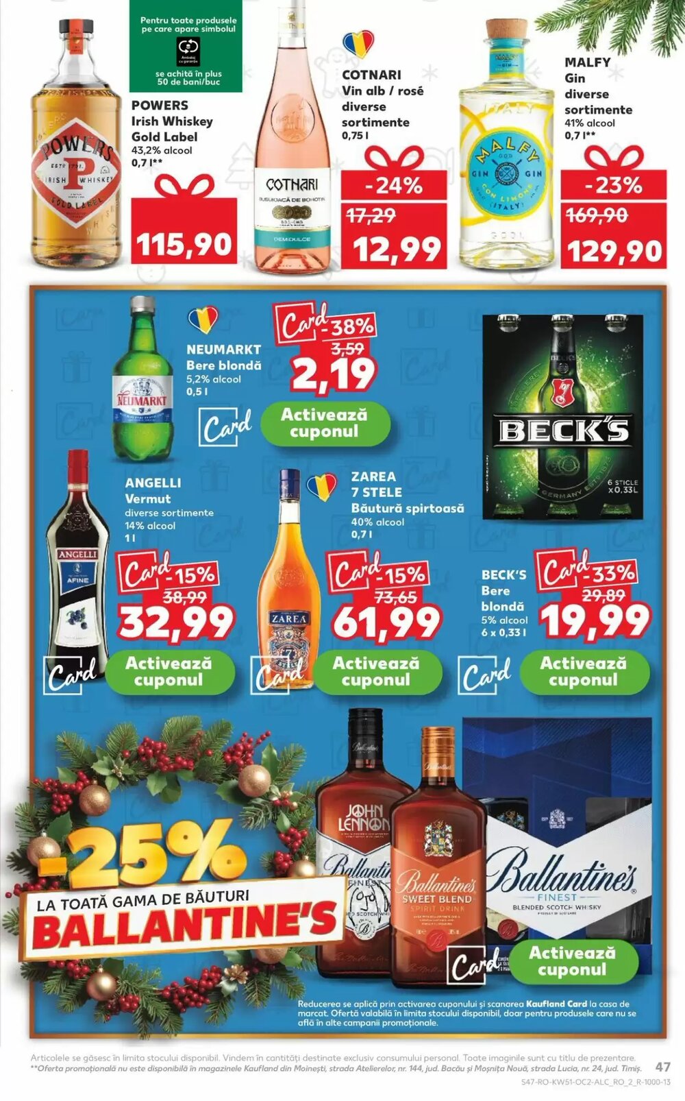 Catalogul cu oferte Kaufland valabil de la 17.12.2025 - Pagina 47.