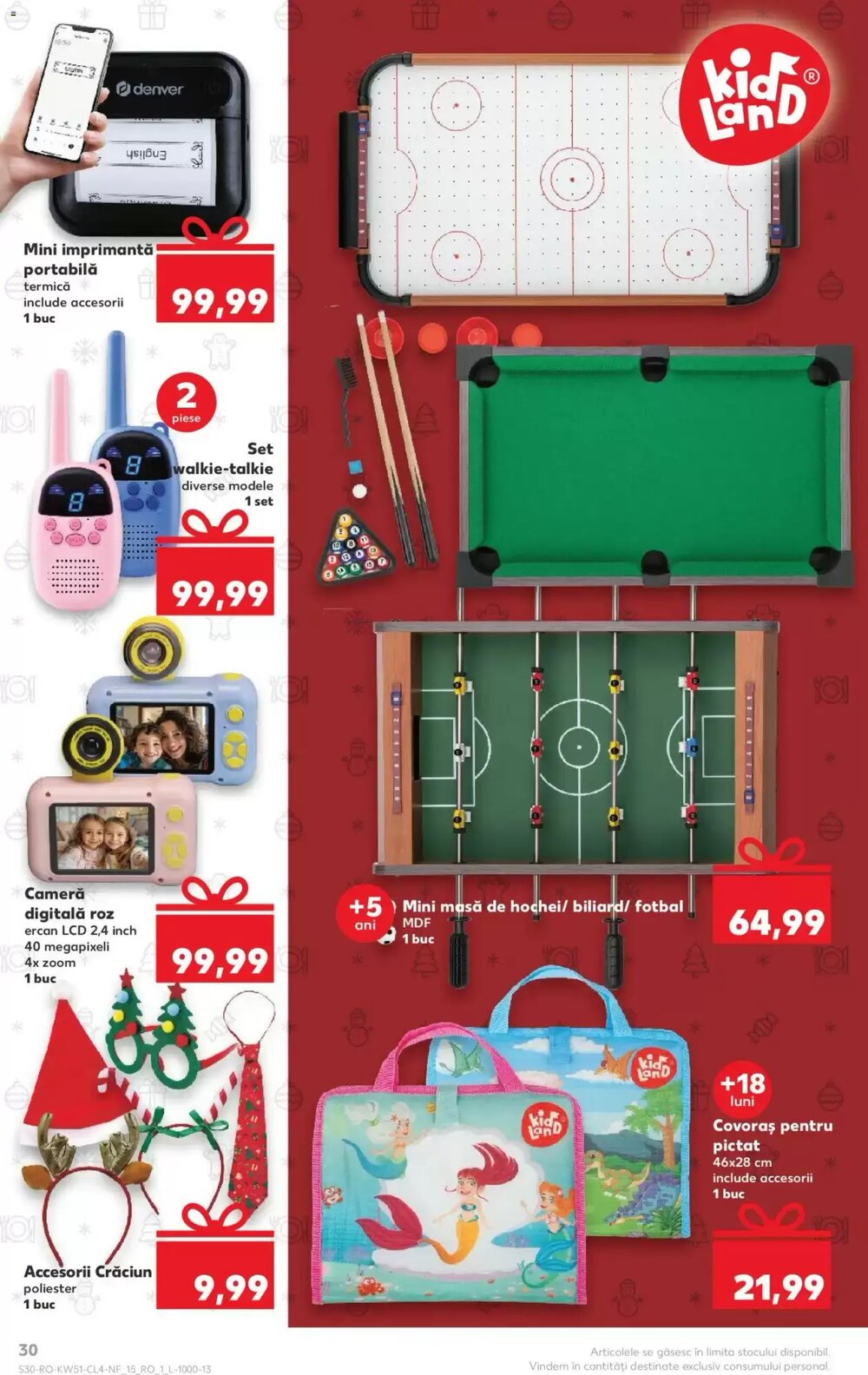 Catalogul cu oferte Kaufland valabil de la 17.12.2025 - Pagina 30.