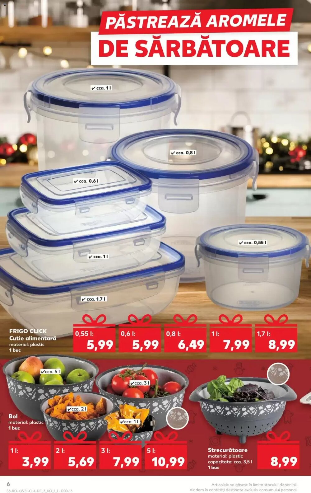 Catalogul cu oferte Kaufland valabil de la 17.12.2025 - Pagina 6.