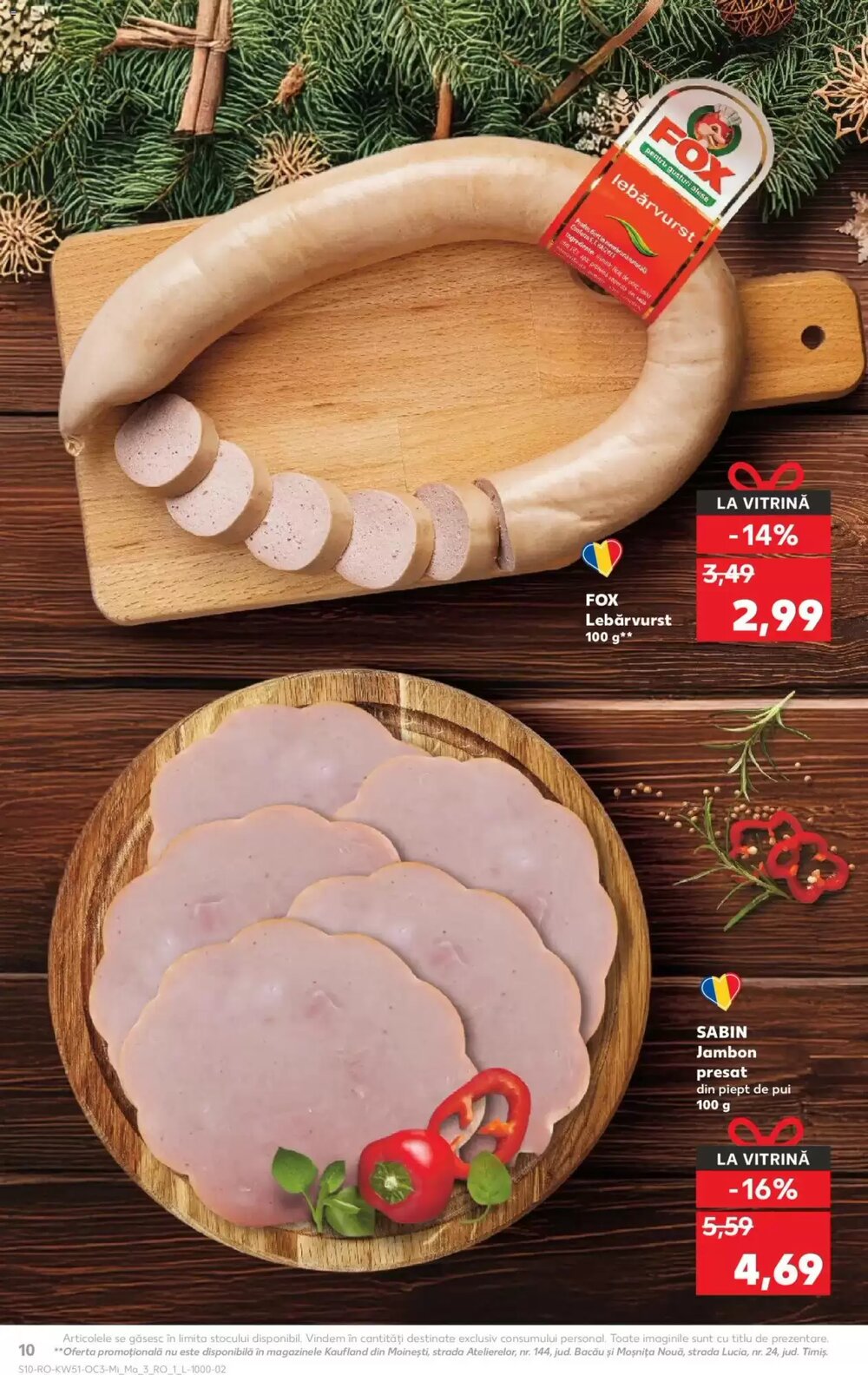 Catalogul cu oferte Kaufland valabil de la 17.12.2025 - Pagina 10.