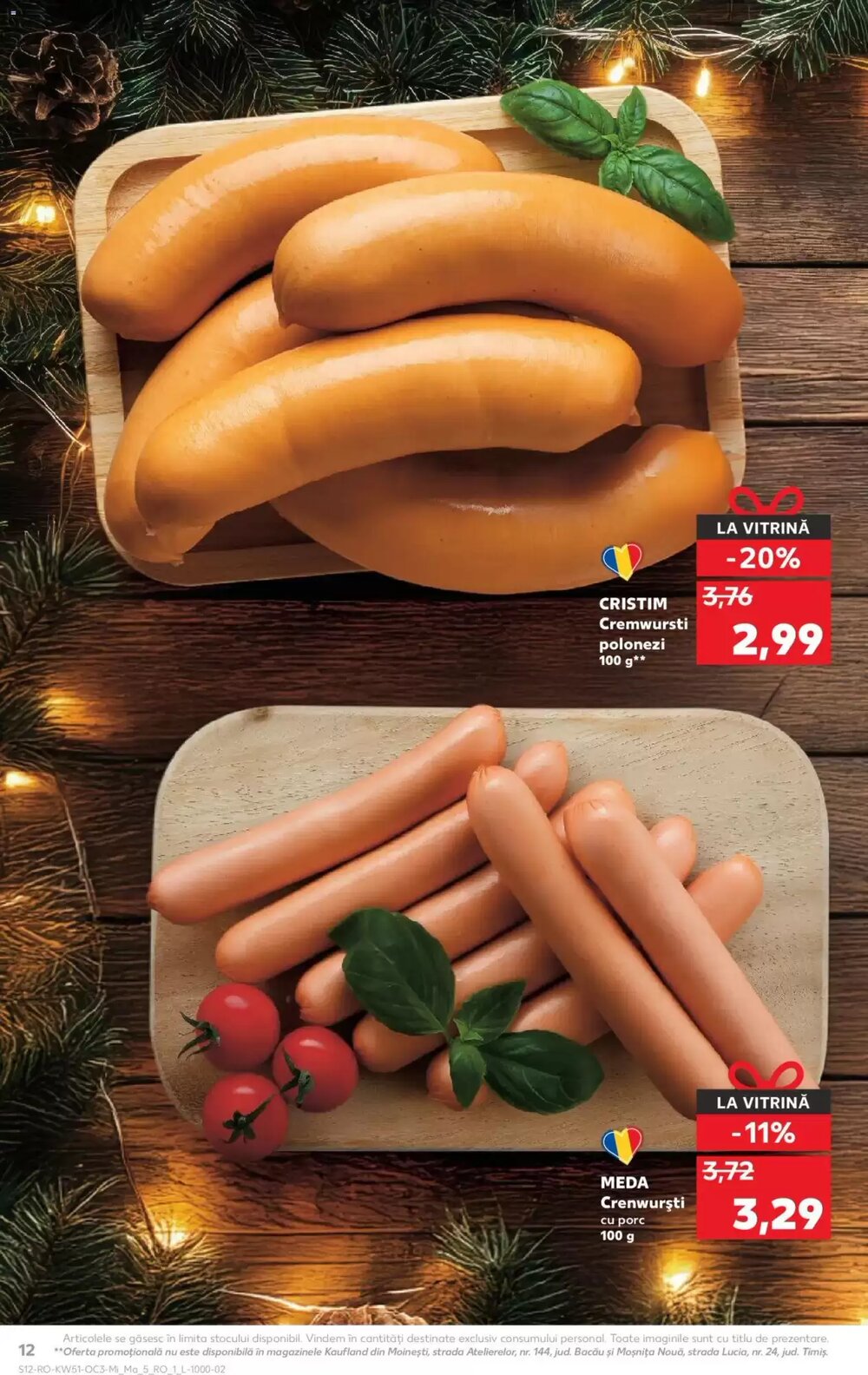 Catalogul cu oferte Kaufland valabil de la 17.12.2025 - Pagina 12.