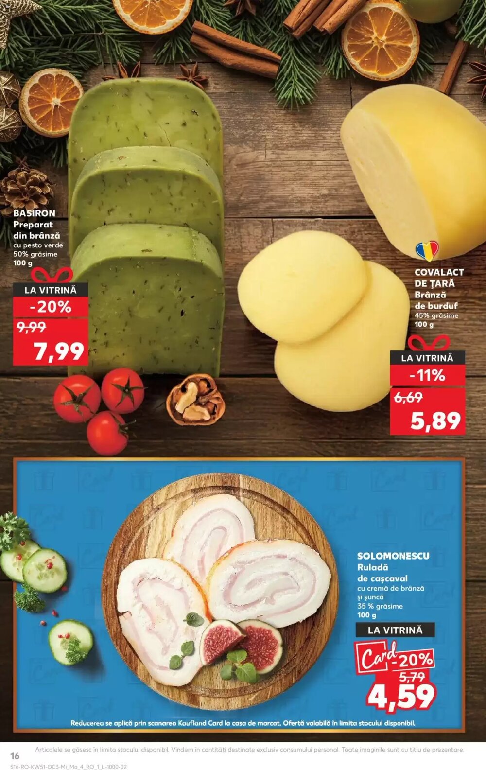 Catalogul cu oferte Kaufland valabil de la 17.12.2025 - Pagina 16.