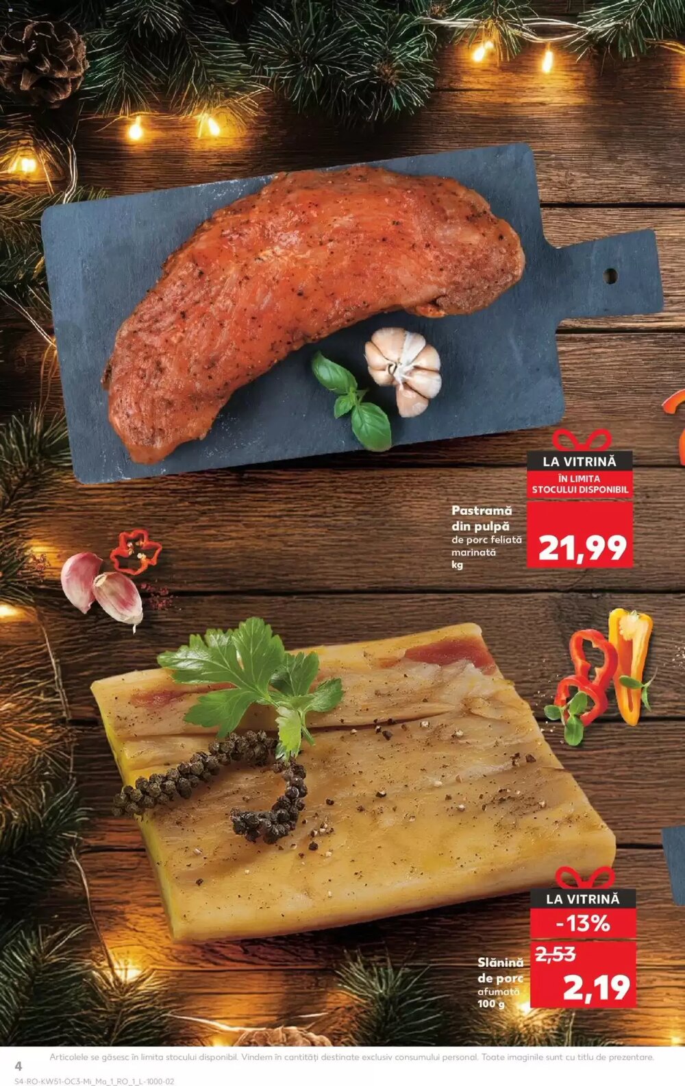 Catalogul cu oferte Kaufland valabil de la 17.12.2025 - Pagina 4.