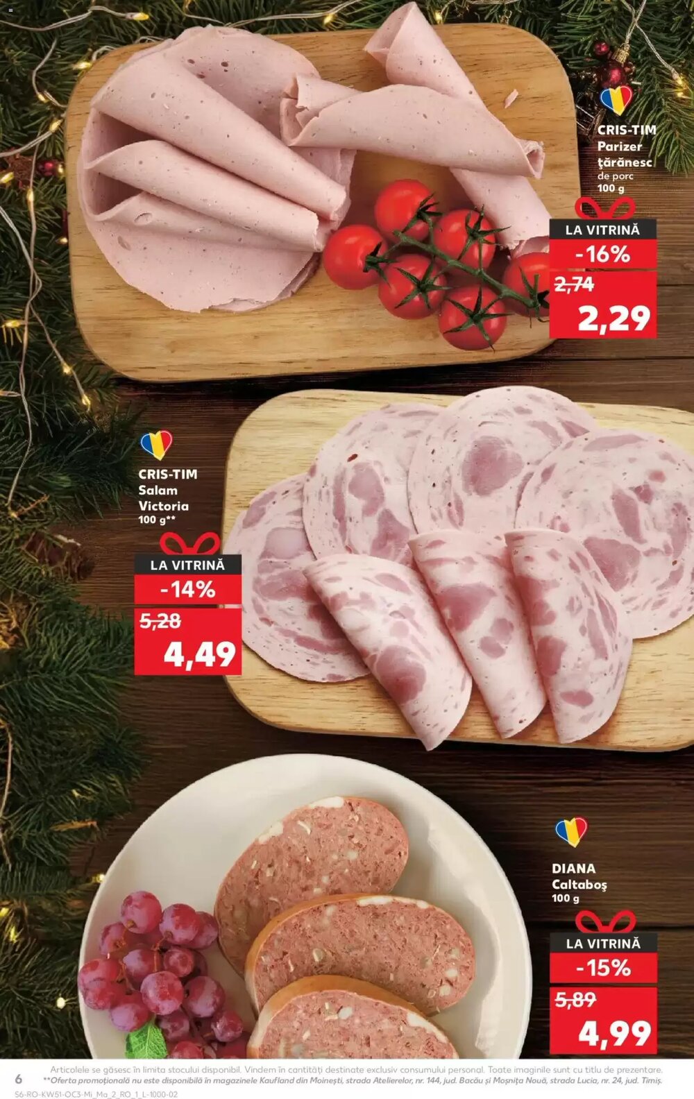Catalogul cu oferte Kaufland valabil de la 17.12.2025 - Pagina 6.