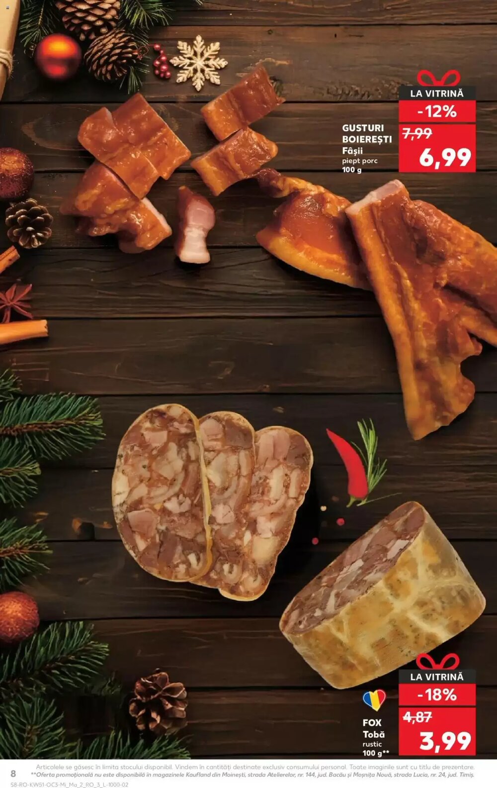 Catalogul cu oferte Kaufland valabil de la 17.12.2025 - Pagina 8.