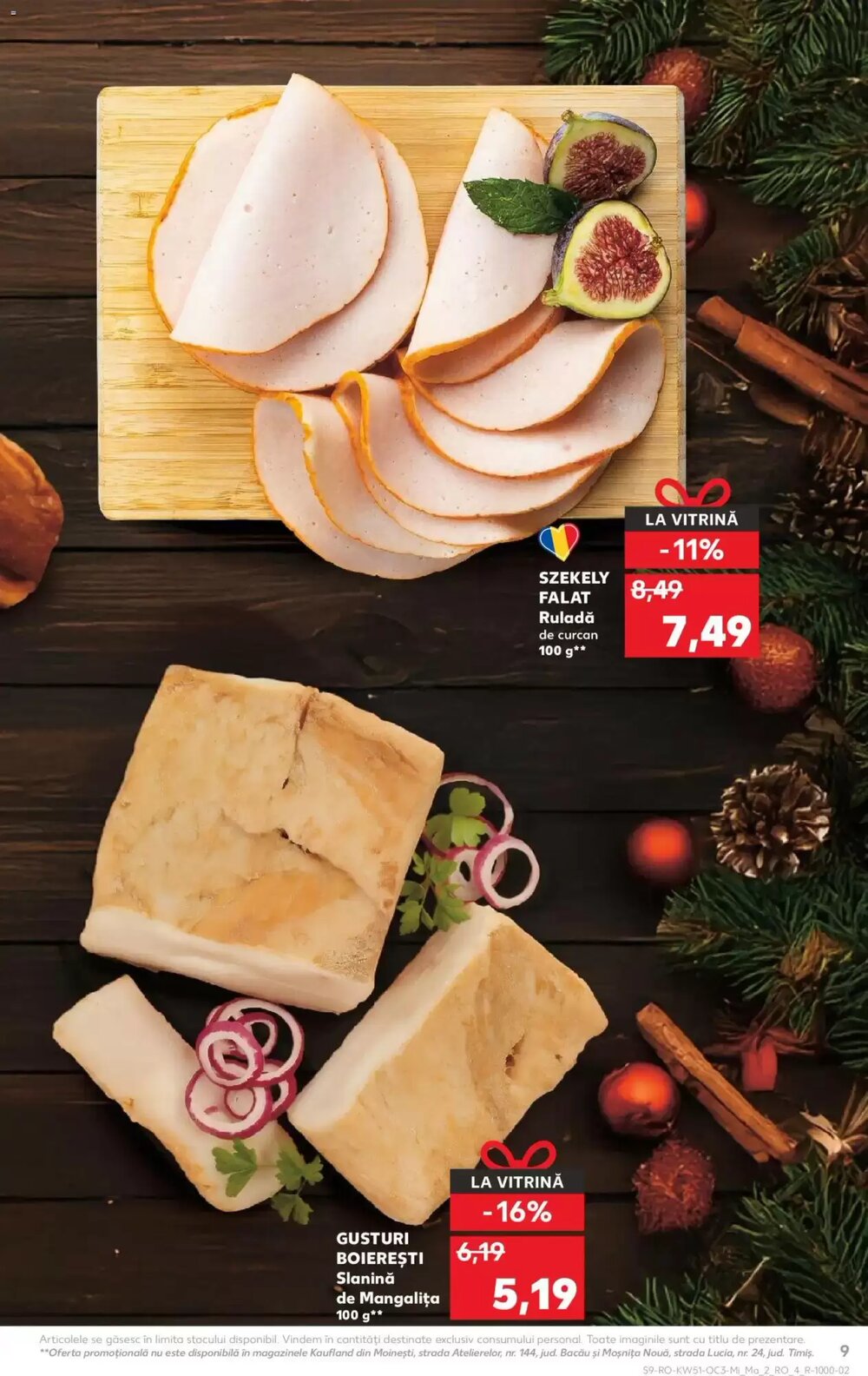 Catalogul cu oferte Kaufland valabil de la 17.12.2025 - Pagina 9.